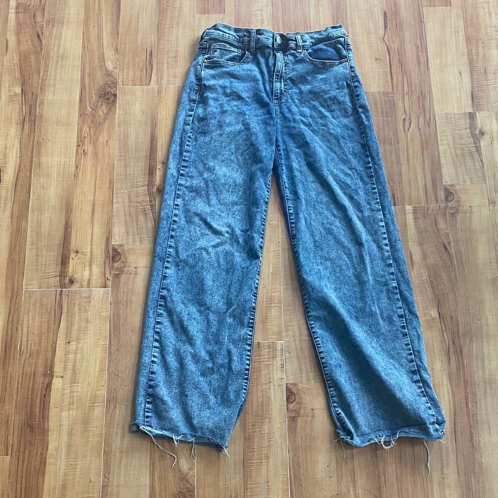 Sneak Peek Blue Flare & Wide Leg Jeans